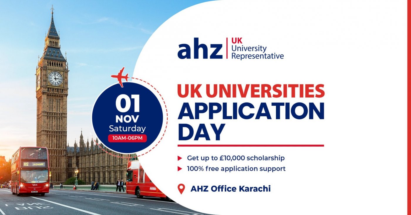 UK Universities Application Day @ AHZ Karachi office
