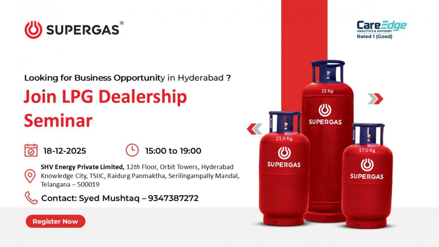 Seminar on LPG Cylinder Dealership | Hyderabad