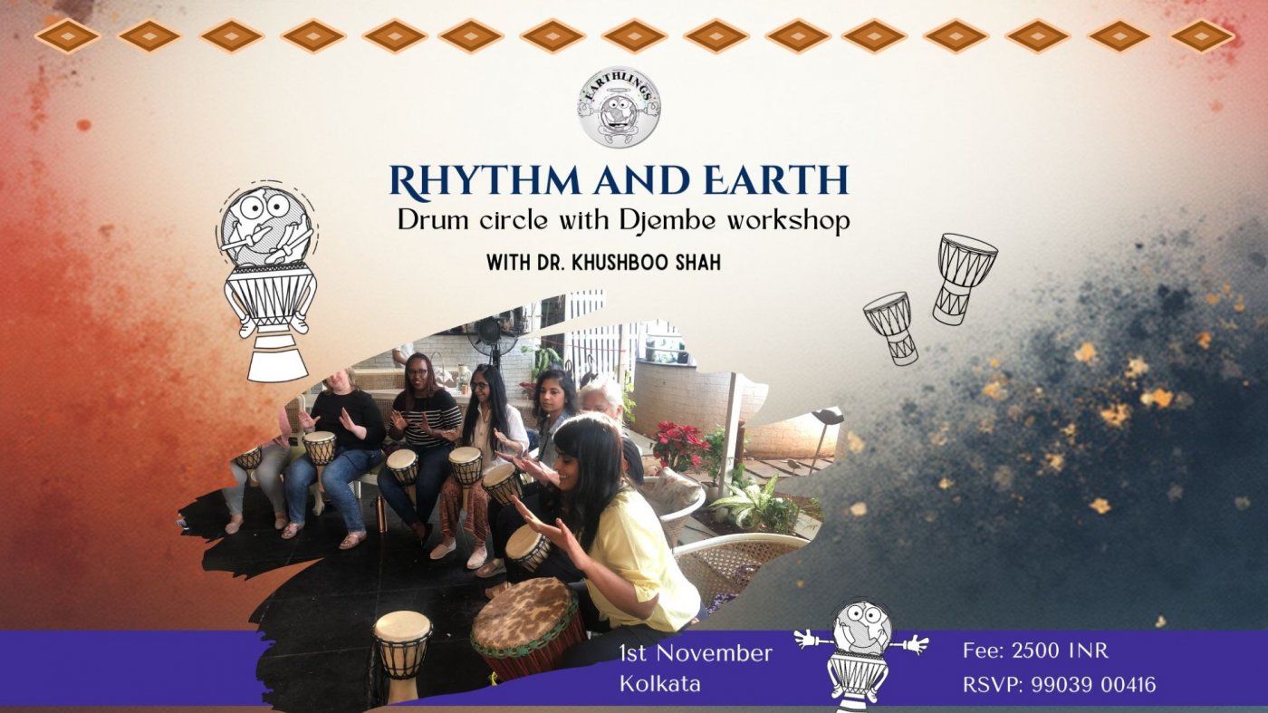 Rhythm and Earth Drum circle with Djembe workshop