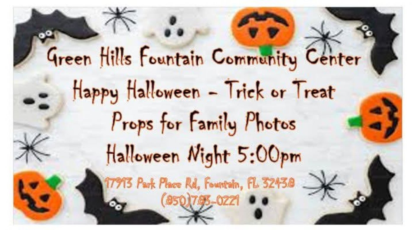 Spooky Fun at Green Hills: Fountain Trick or Treat Party!