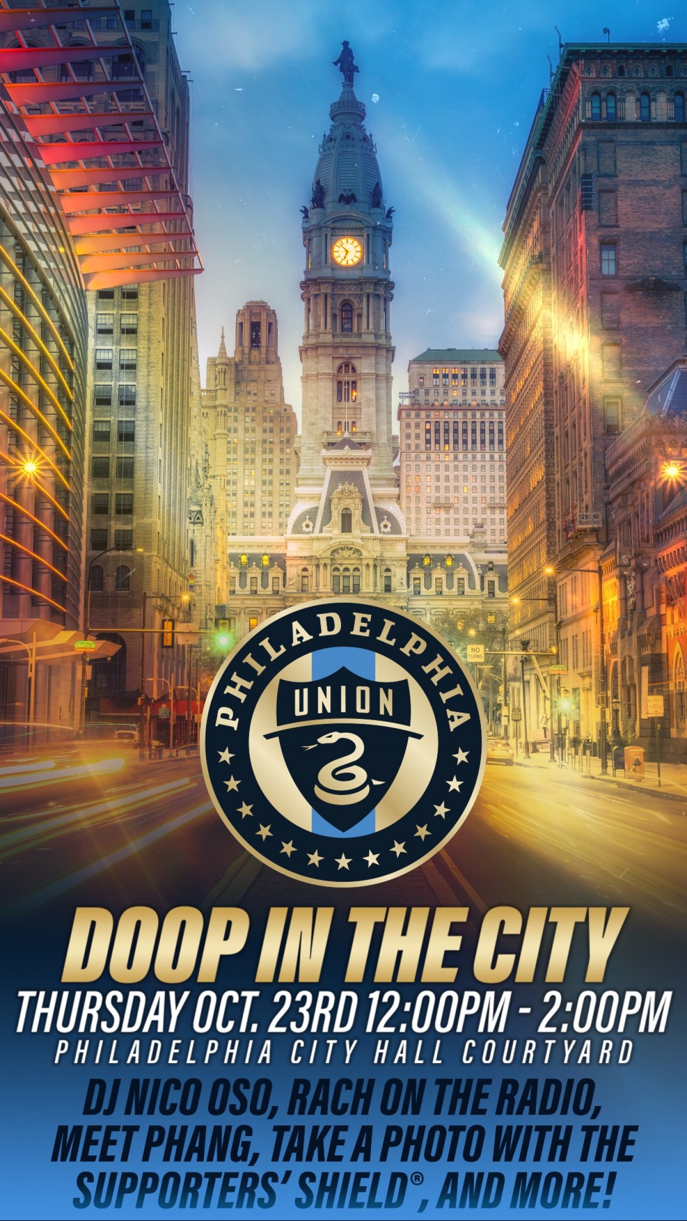 The Philadelphia Union Doop in the City