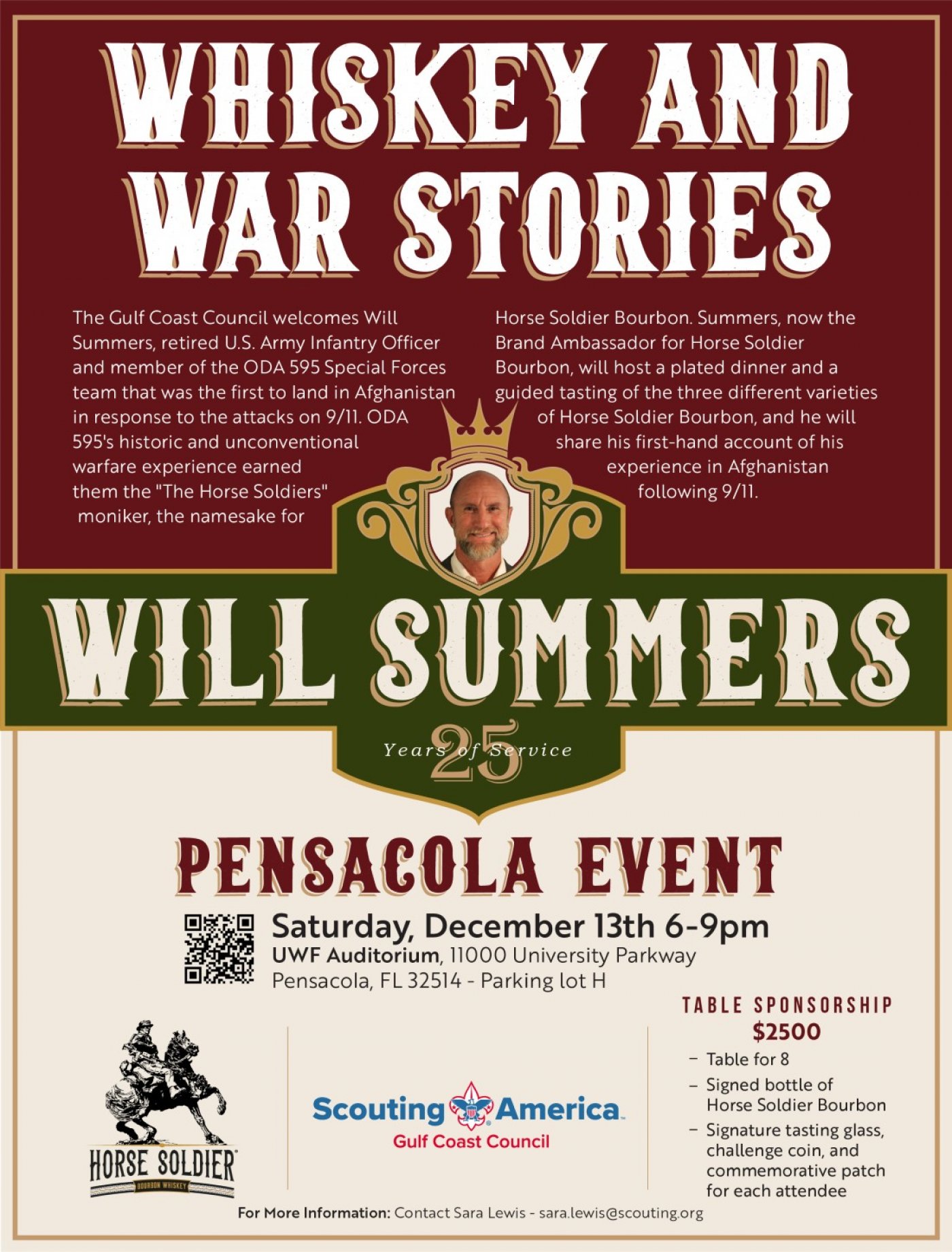 Whiskey and War Stories with Will Summers (12 Strong)