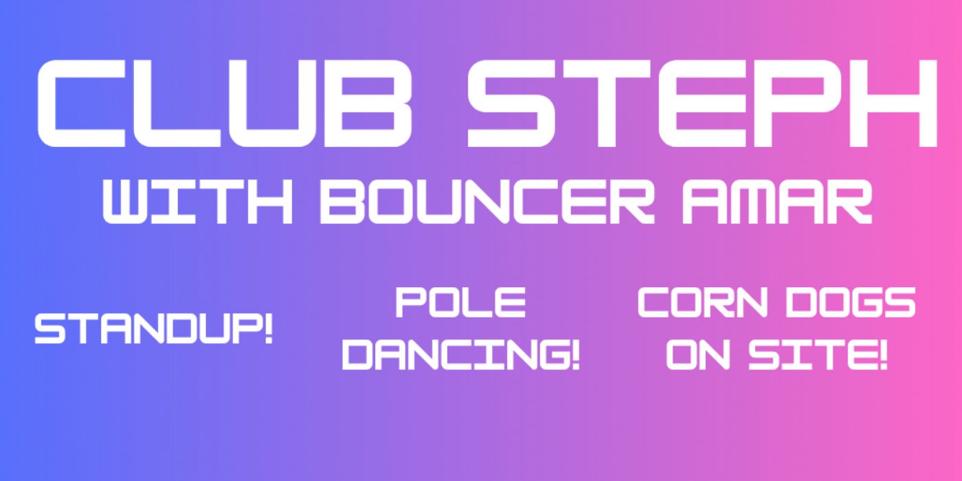 Club Steph With Bouncer Amar