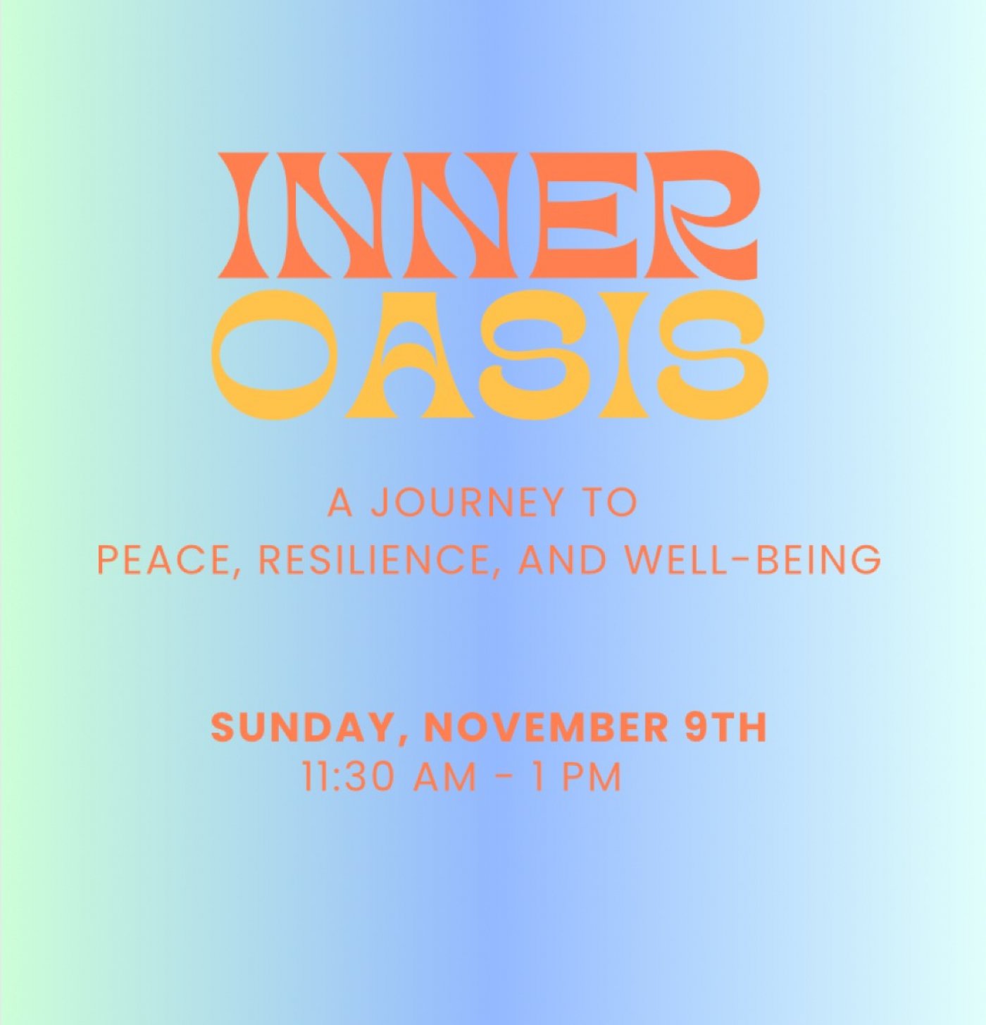 Inner Oasis: A Journey to Peace, Resilience, and Well-Being