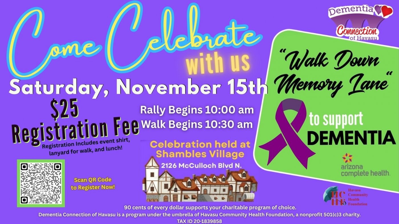 Movin for Memory Walk - Walk Down Memory Lane