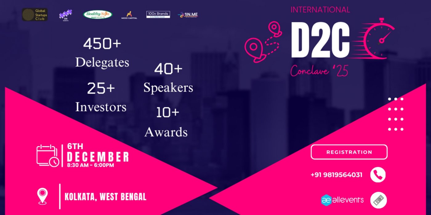 International D2C Conclave'25 | Kolkata 2025
