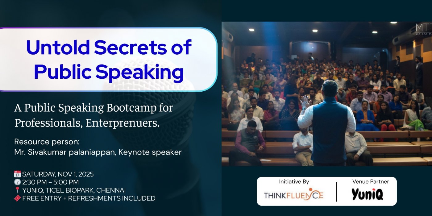 Untold secrets of public speaking