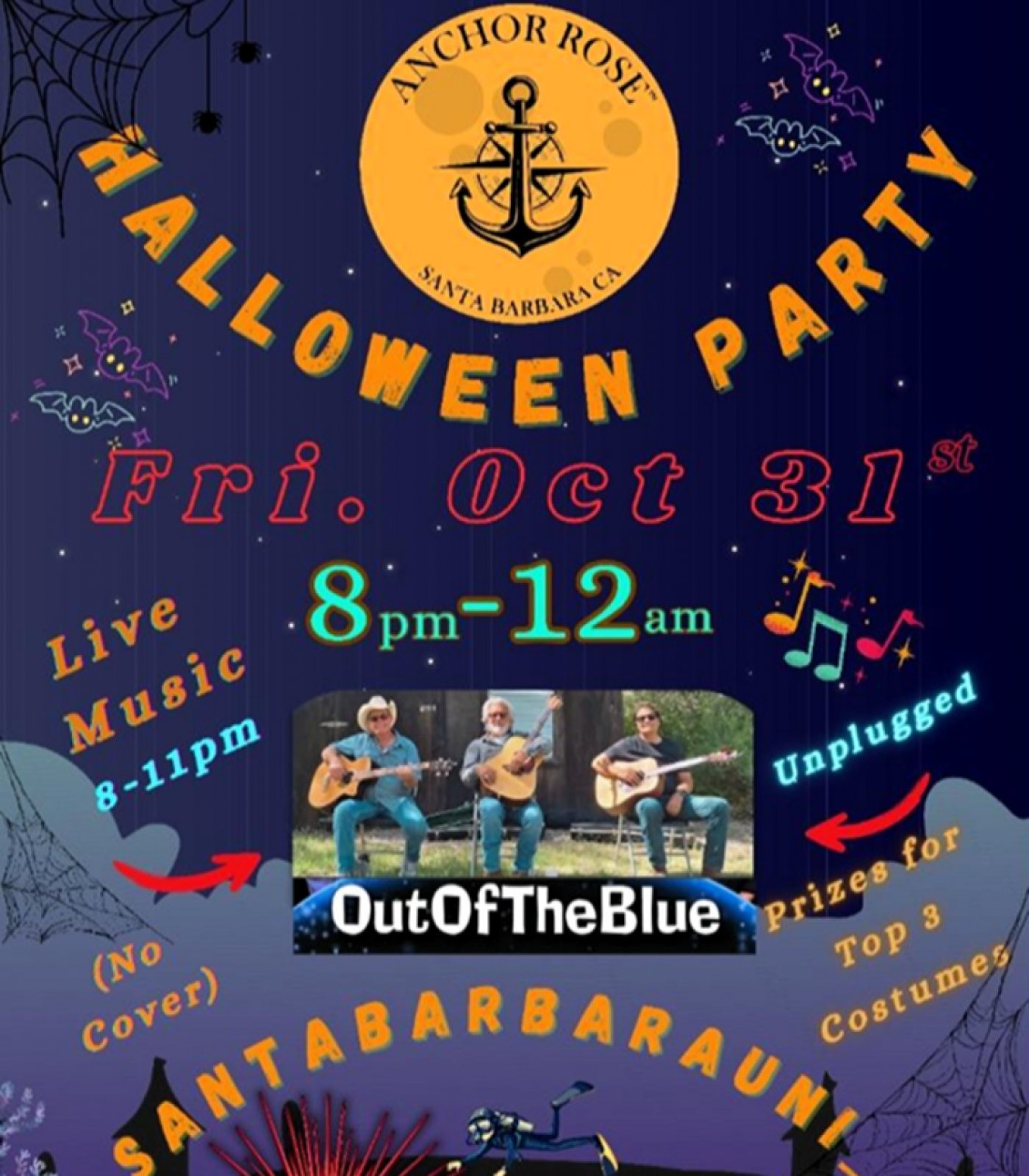 The Anchor Rose Hosts a Spooktacular Halloween on the Harbor