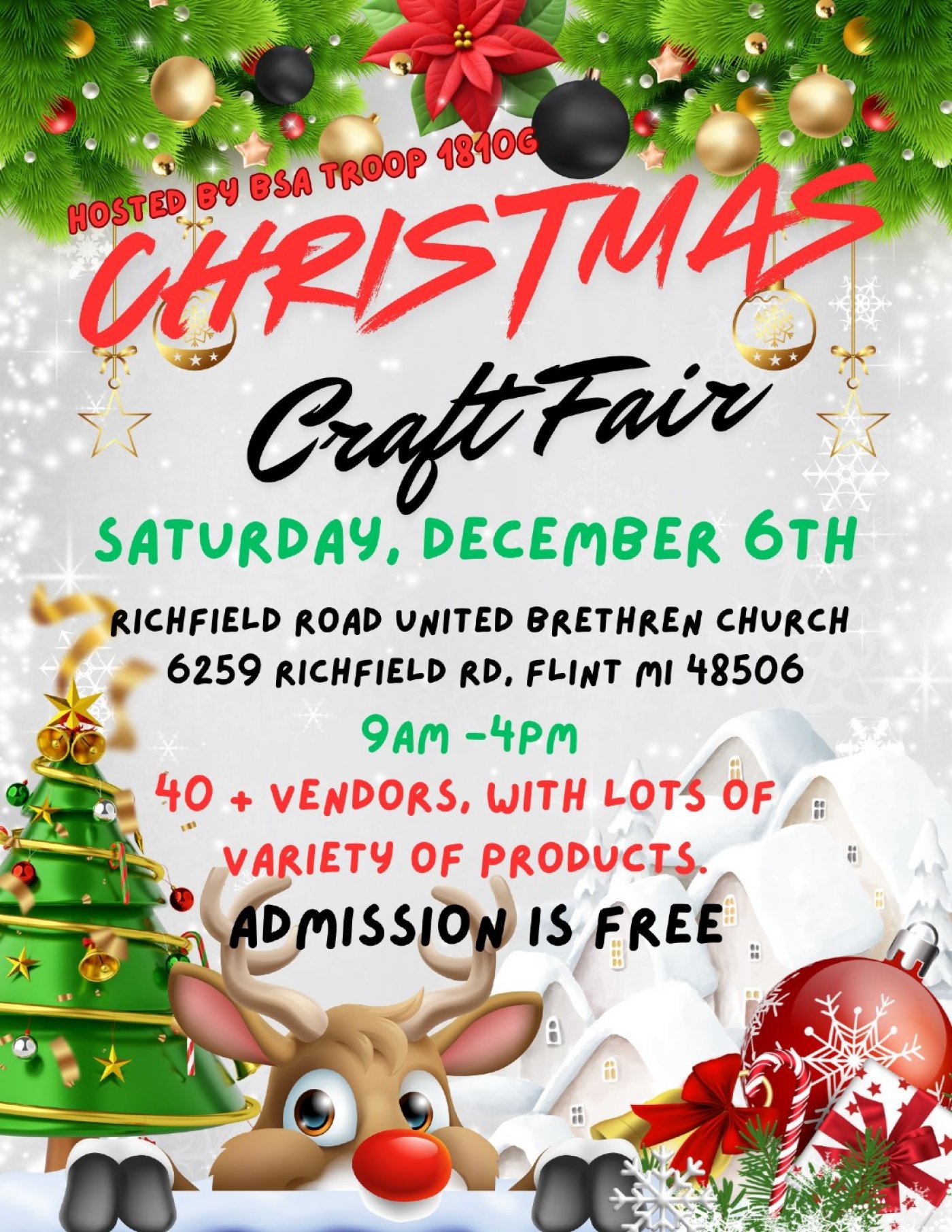 BSA Troop 1810G Craft Fair