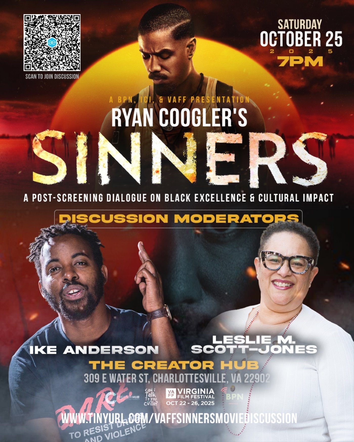 Sinners: A Post-Screening Dialogue on Black Excellence & Cultural Impact