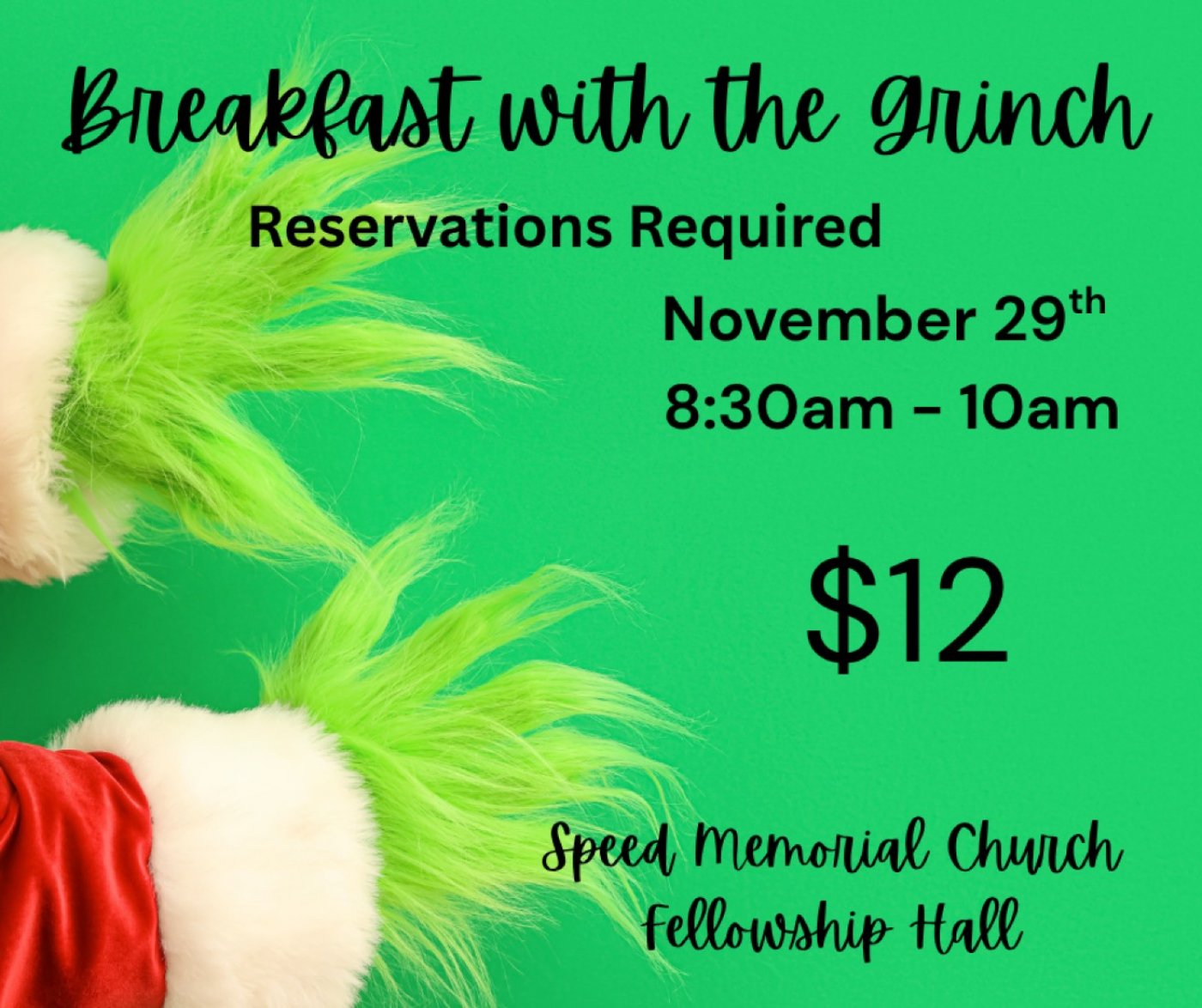 Breakfast with the Grinch
