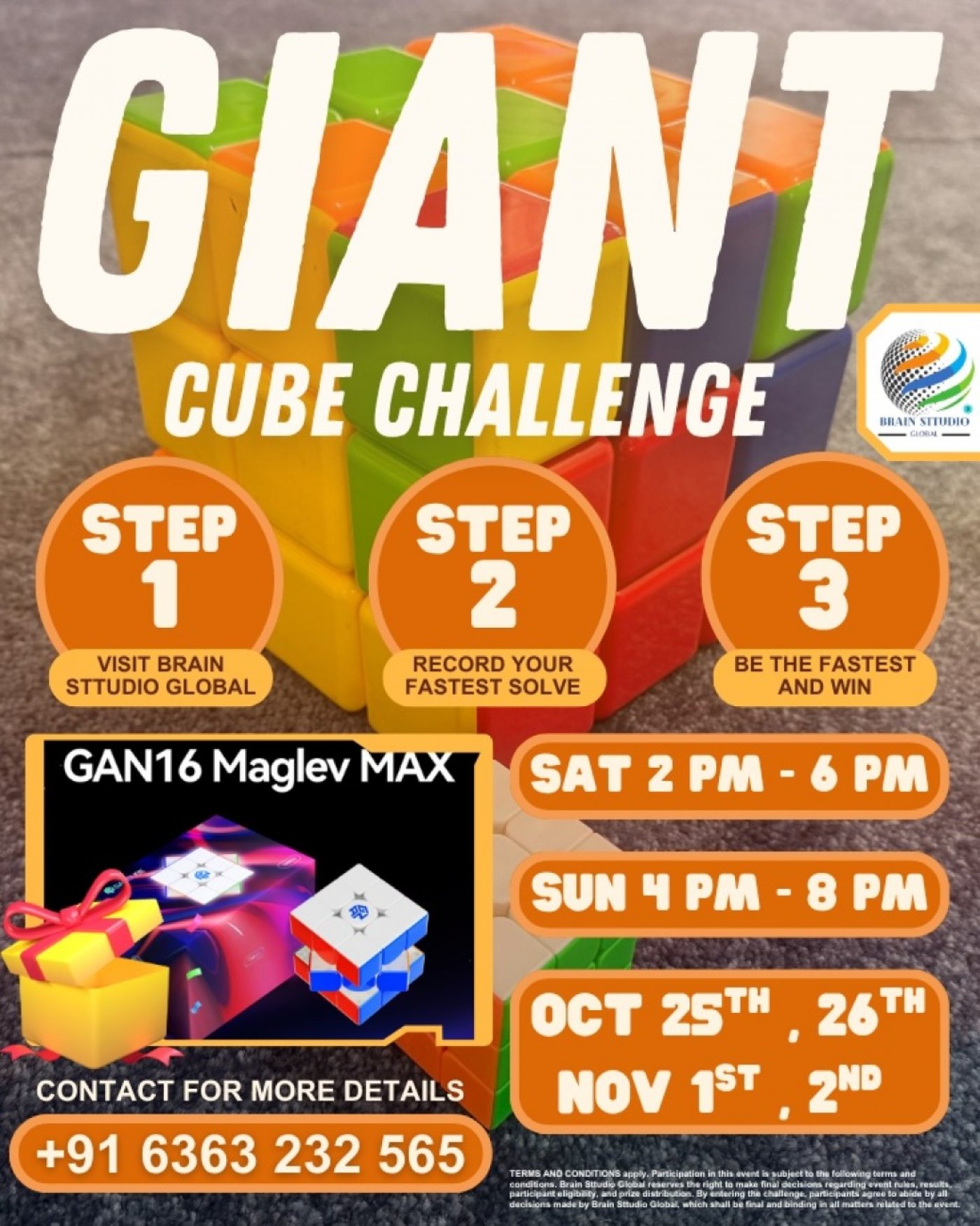 Giant Cube Challenge