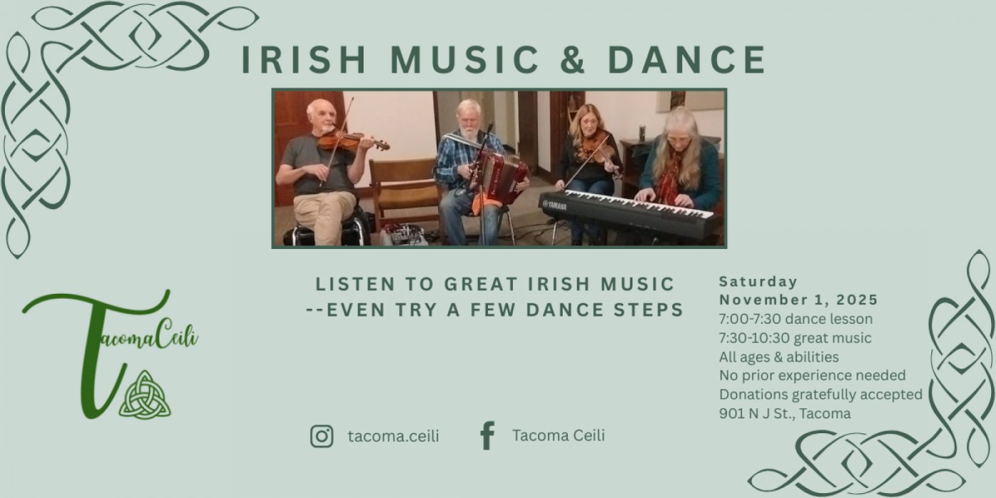 Tacoma Ceili: Live Irish Music and Dance