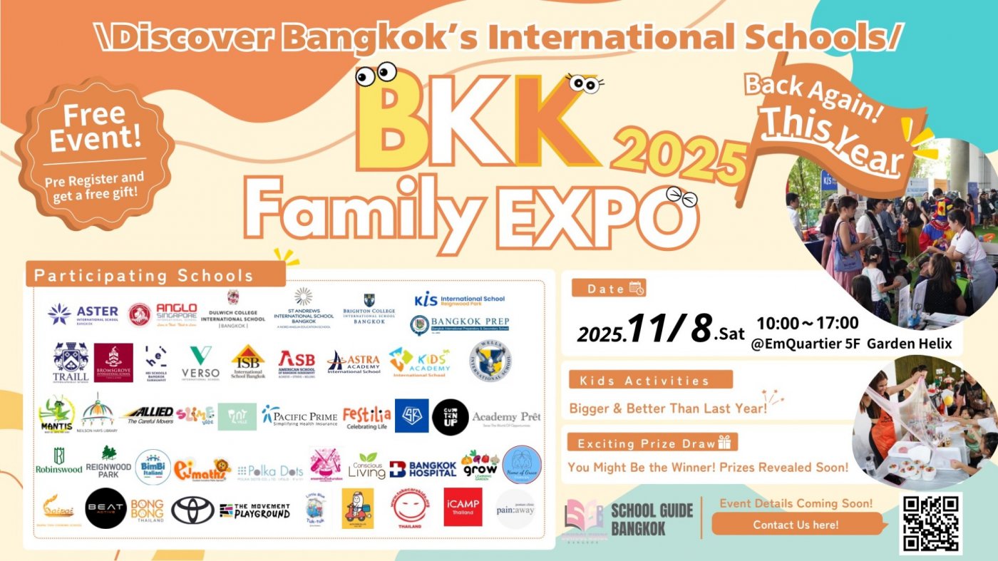 Discover Bangkok\u2019s International Schools \u2013 BKK Family Expo 2025  