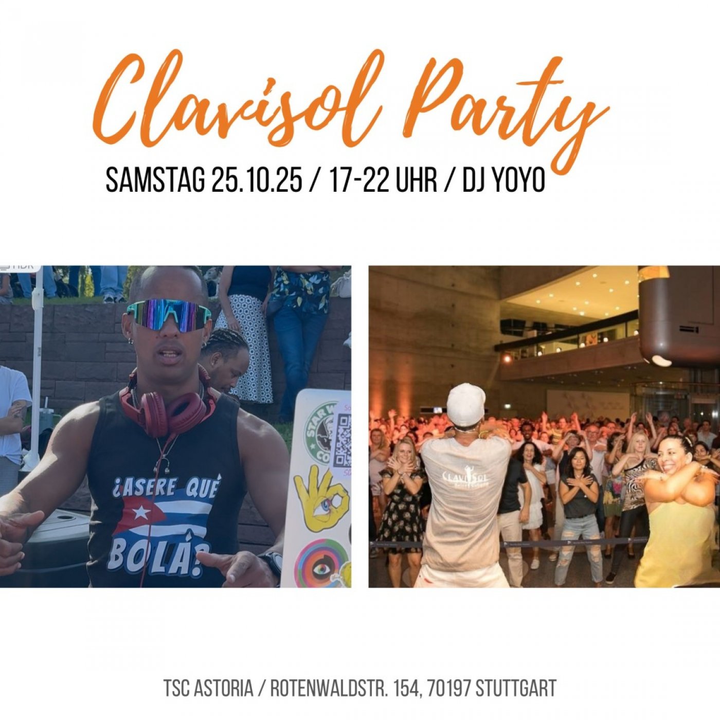 Salsa Party mit Tanzschule Clavisol