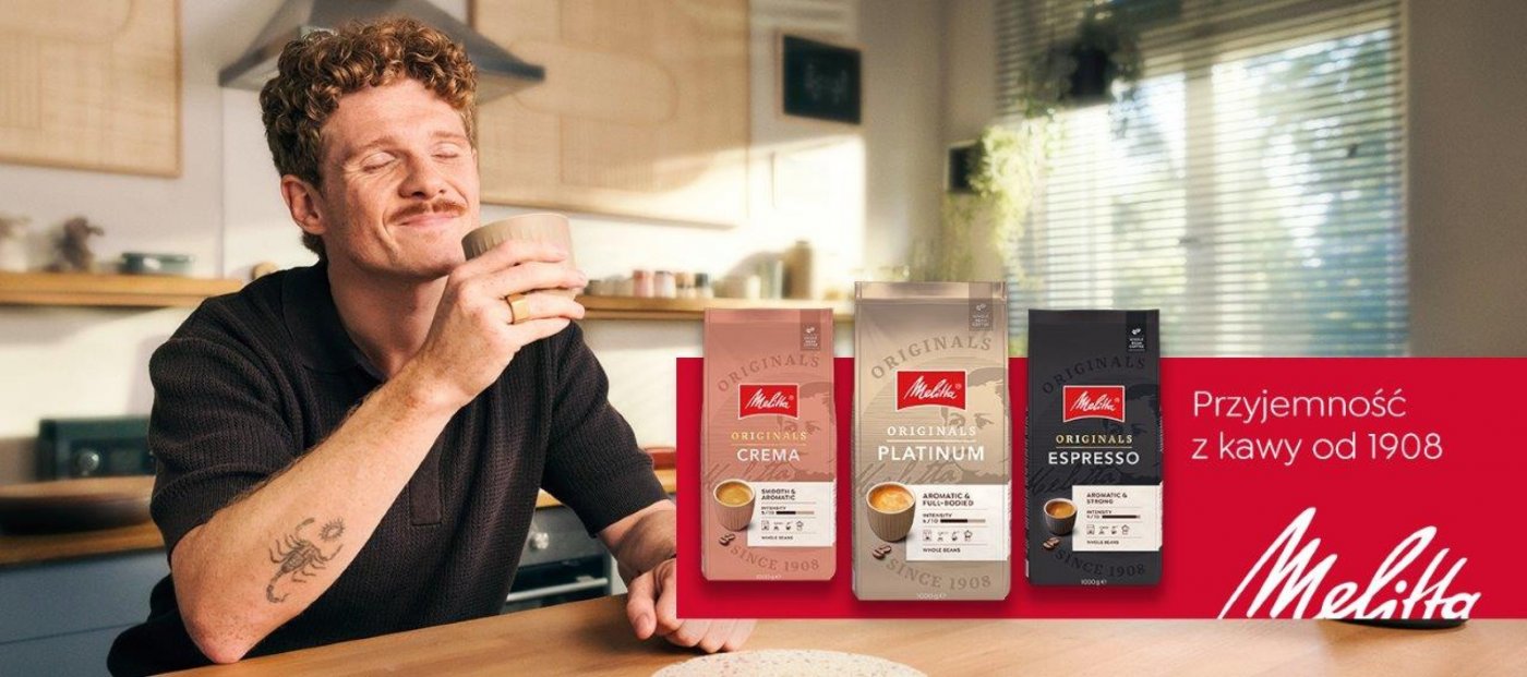 Melitta w Polsce \u2013 kultowa marka kawowa trafia na sklepowe p\u00f3\u0142ki