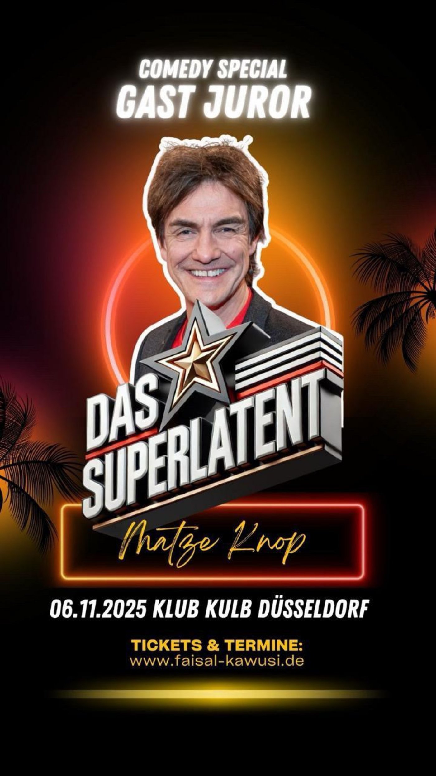 COMEDY SPECIAL \u2013 DAS SUPERLATENT IM KLUB KULB D\u00dcSSELDORF! 