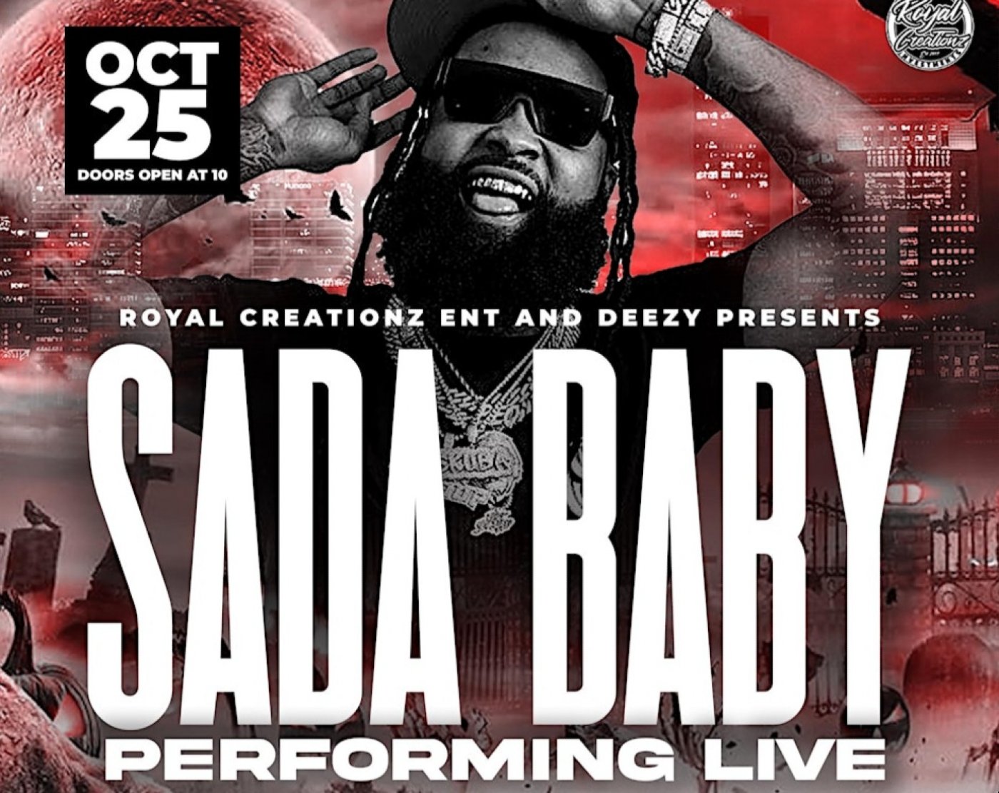 Sada baby performing live
