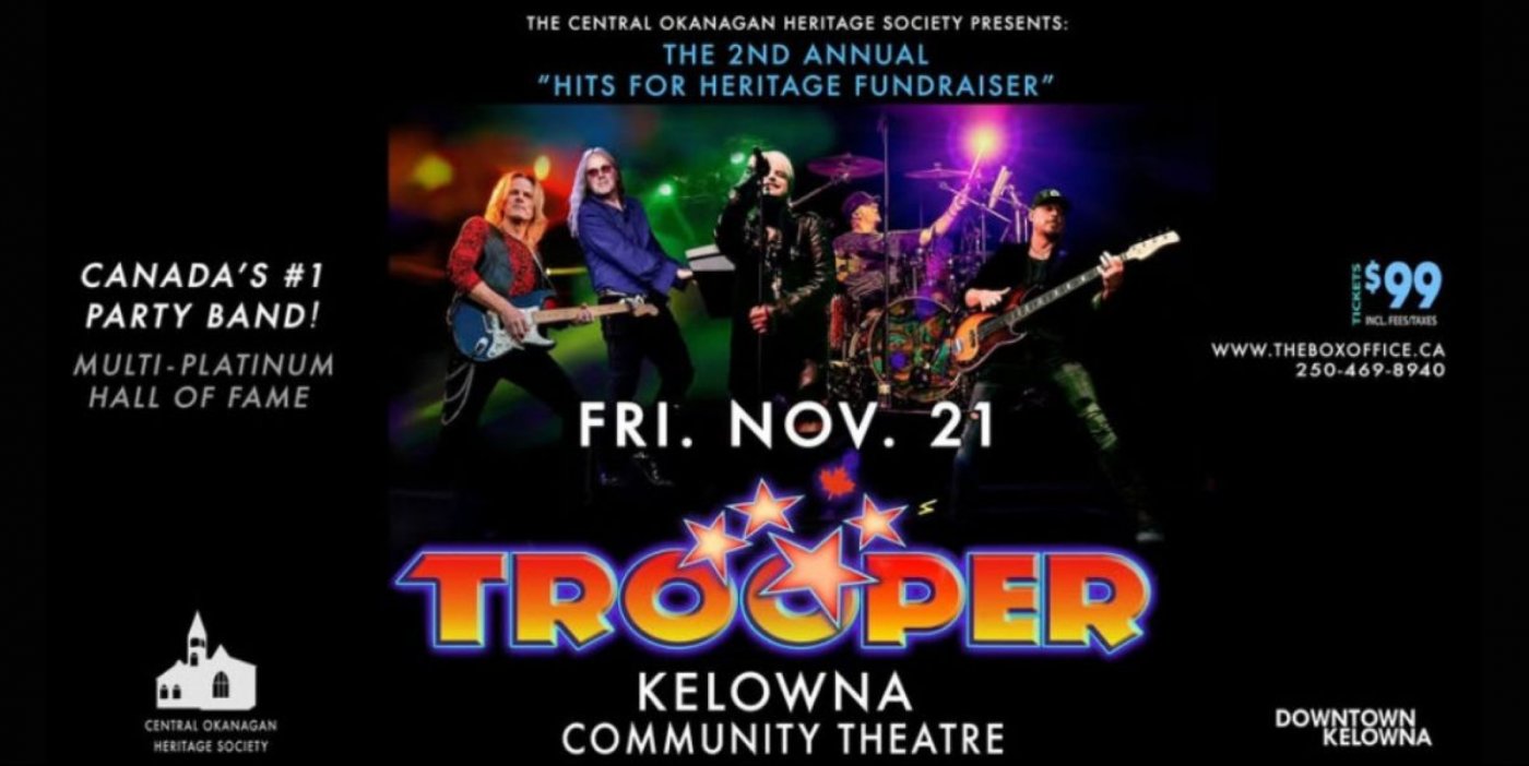 2nd Annual Hits for Heritage featuring TROOPER