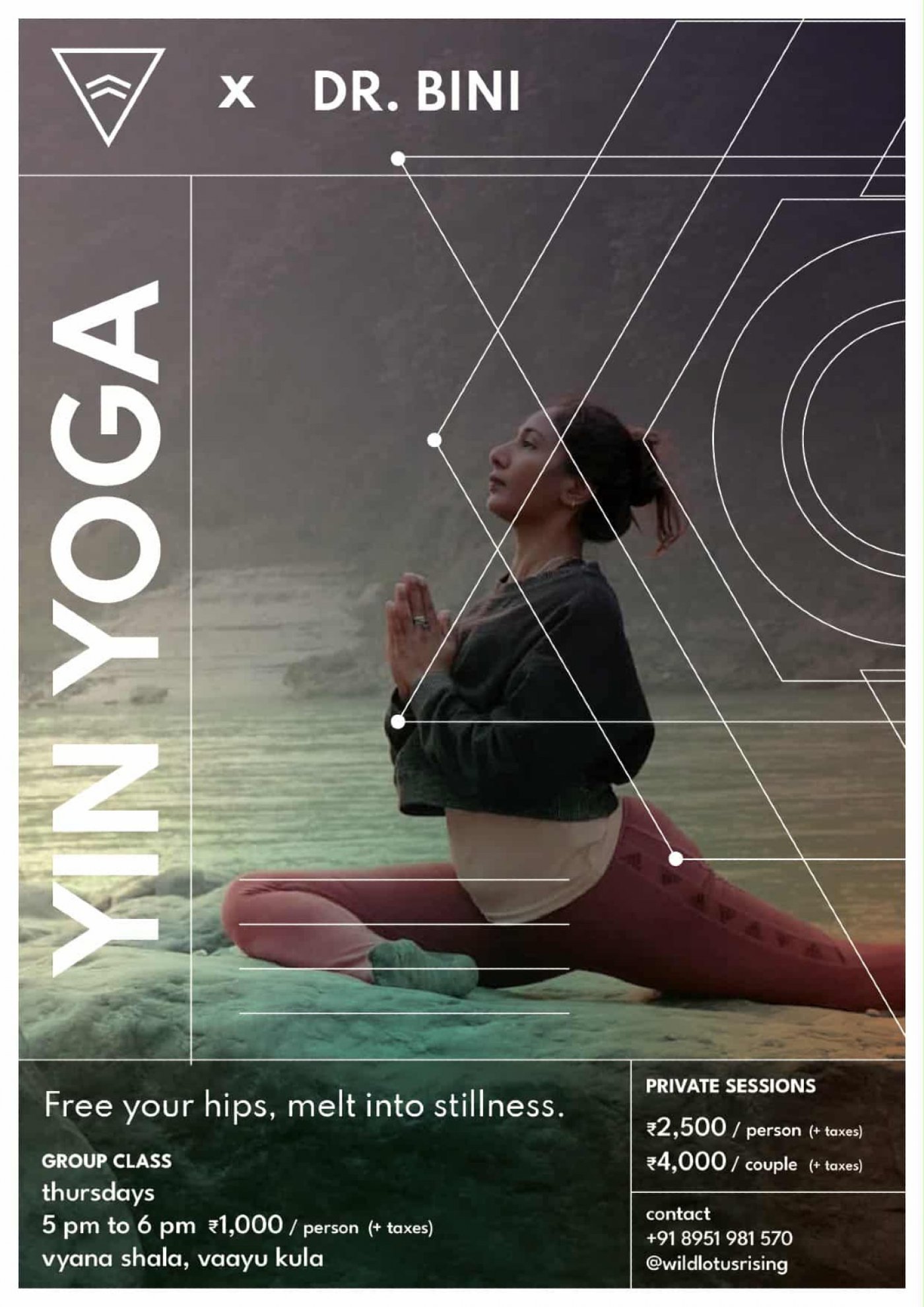 Yin Yoga at Prana Caf\u00e9 \u2013 Sunset Stretch & Stillness