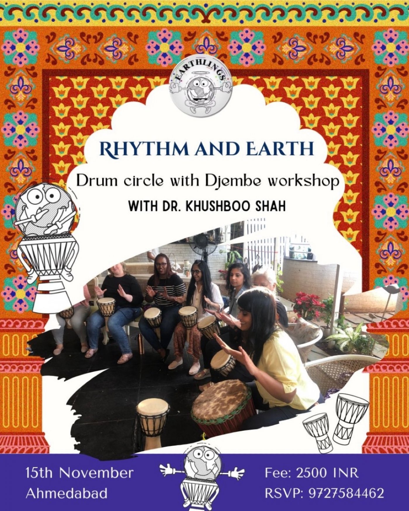 Rhythm and Earth Djembe workshop