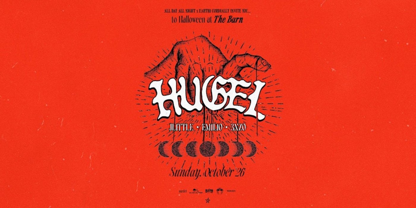 HUGEL | Halloween Sunset Party at The Barn