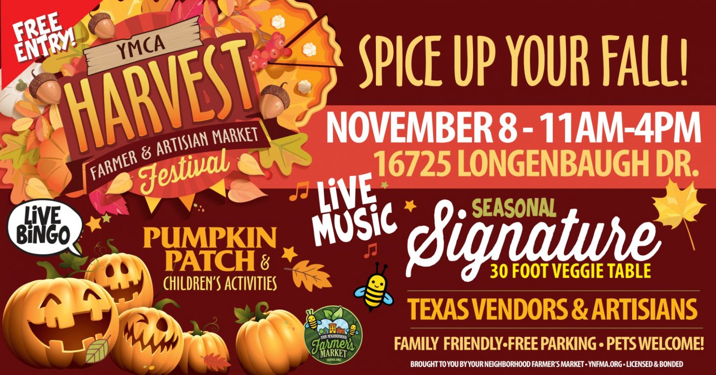 HARVEST FARMERS & ARTISAN FESTIVAL-YMCA-LANGHAM CREEK