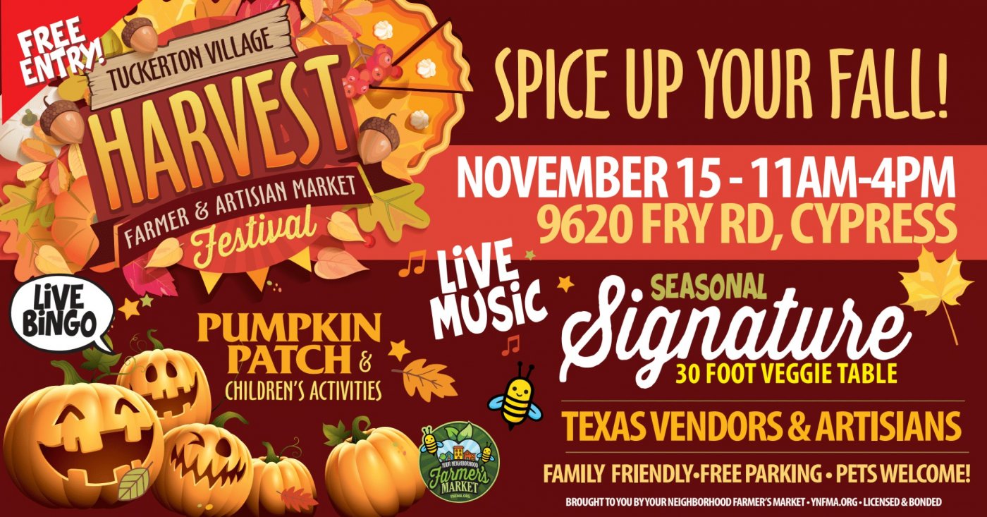 HARVEST FARMERS & ARTISAN FESTIVAL-TUCKERTON VILLAGE