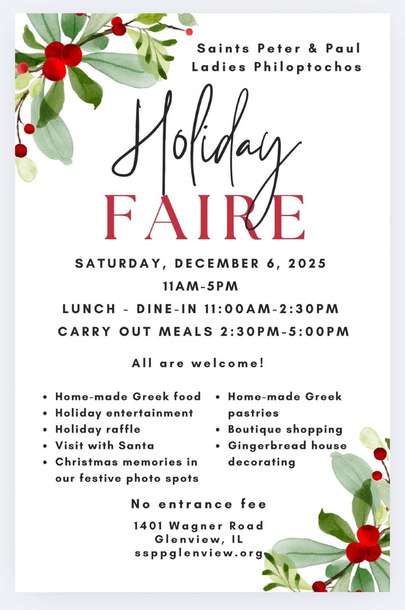 65th Annual Holiday Faire