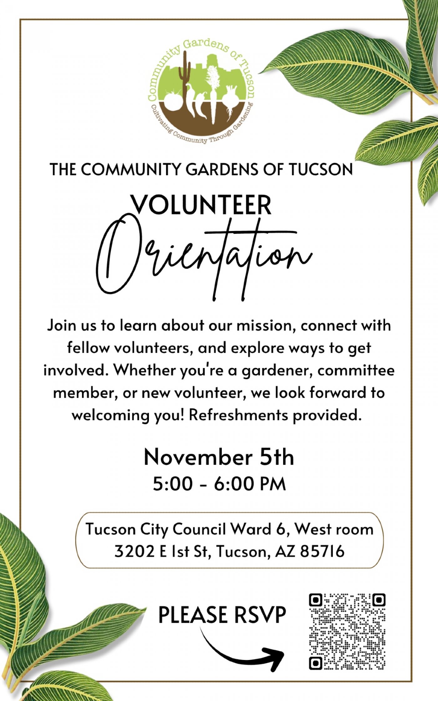 Volunteer Orientation CGT