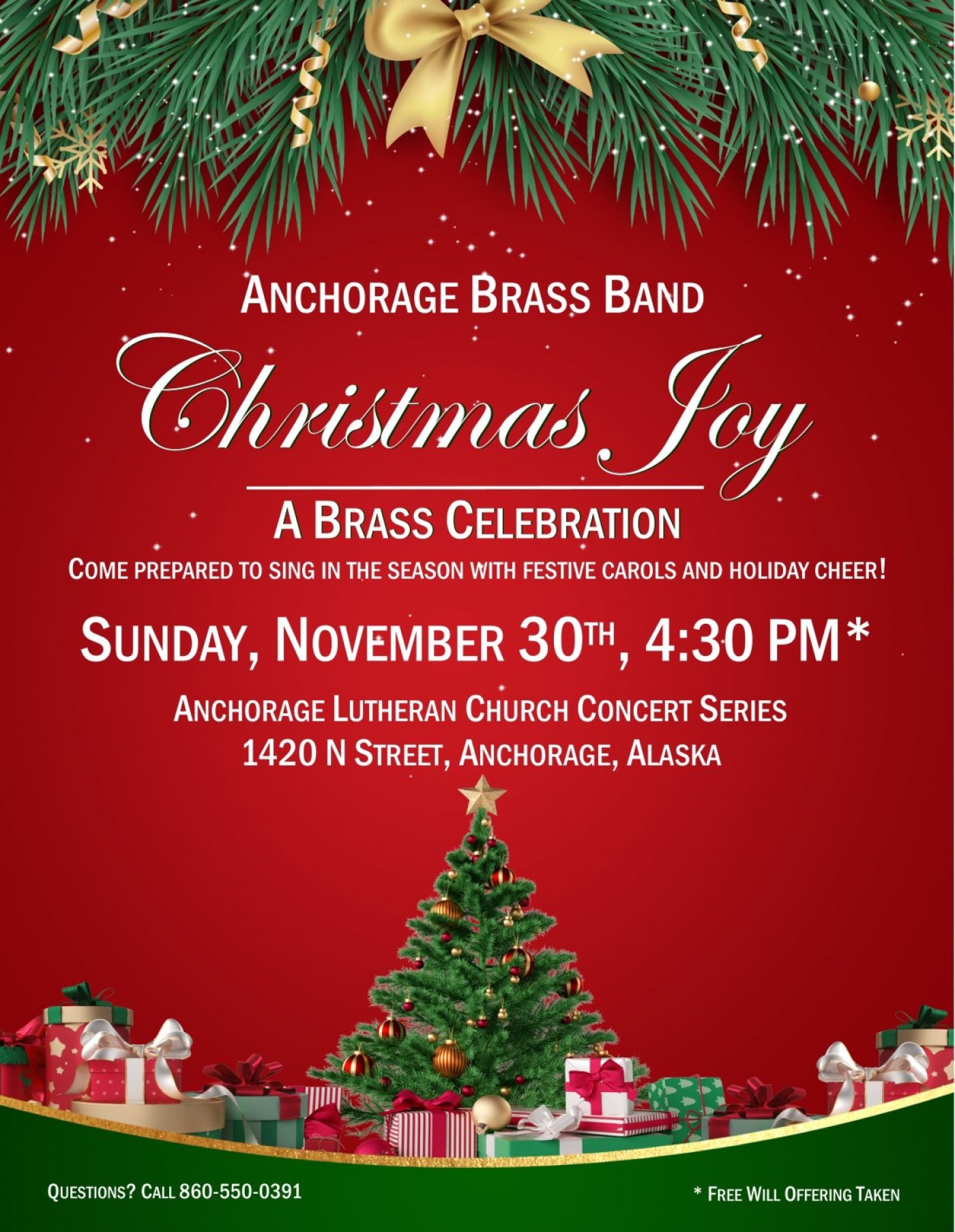 Anchorage Brass Band presents Christmas Joy - A Brass Celebration