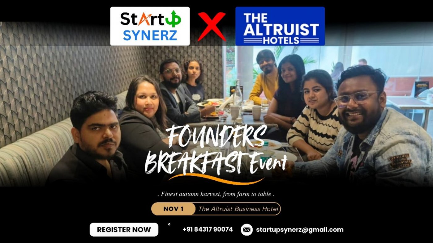 The Founders Breakfast Meetup \u2013 Bengaluru Edition |Networking Event - Startups Founders