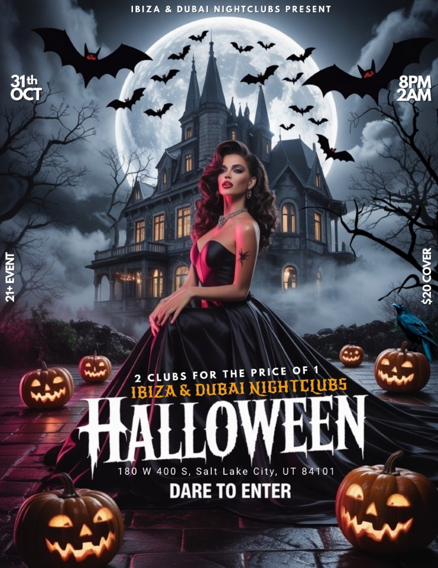 Halloween Night at IBIZASLC \u2013 October 31st, 2025