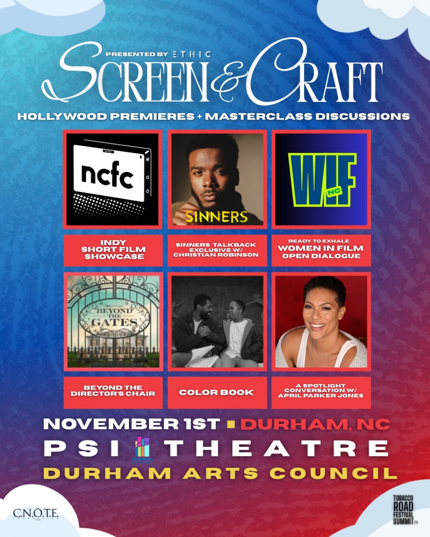 Tobacco Road Presents: Screen & Craft