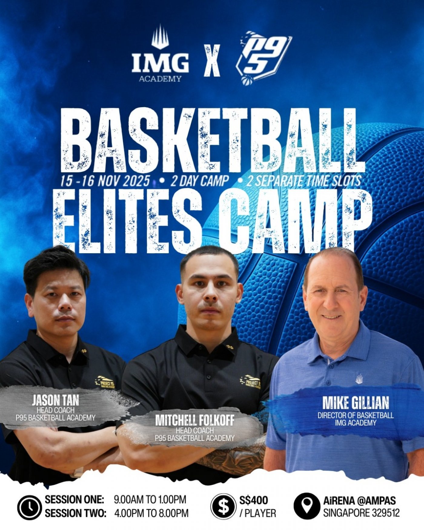 IMG Academy & P95 Basketball Academy Camp