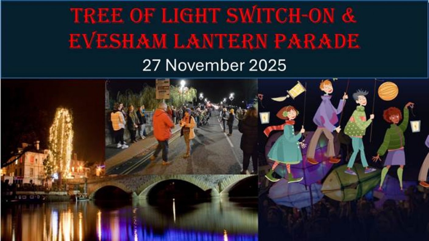 Tree of Light switch on and Lantern Parade