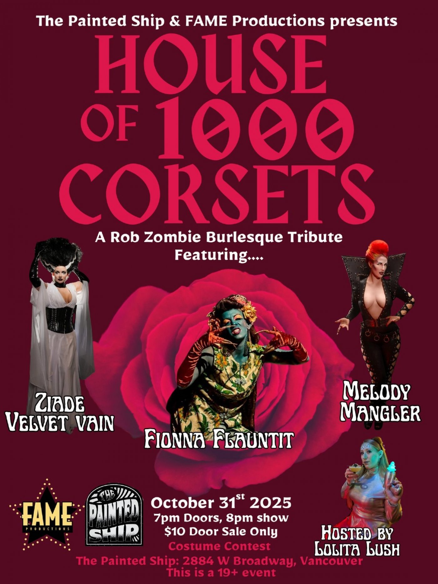 House of 1000 Corsets -A Rob Zombie Burlesque Tribute Show