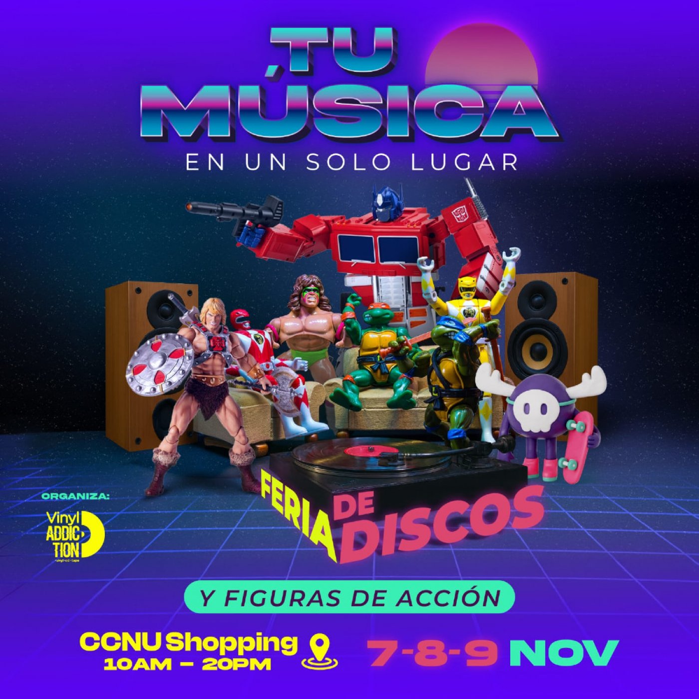 Quito: La Feria de Discos y Figuras de Acci\u00f3n (Noviembre 2025)