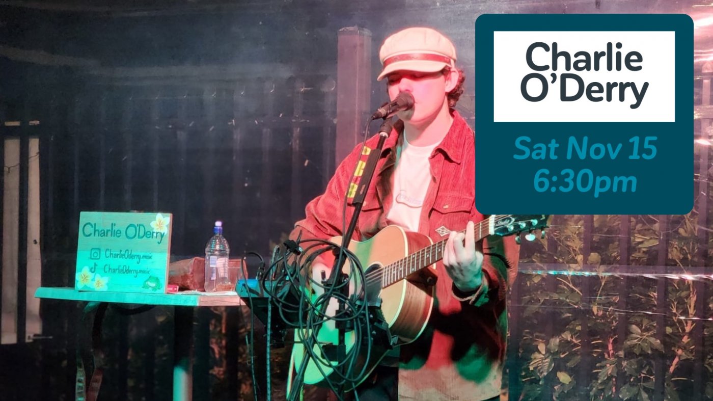 Live Music on The Terrace w\/ Charlie O'Derry