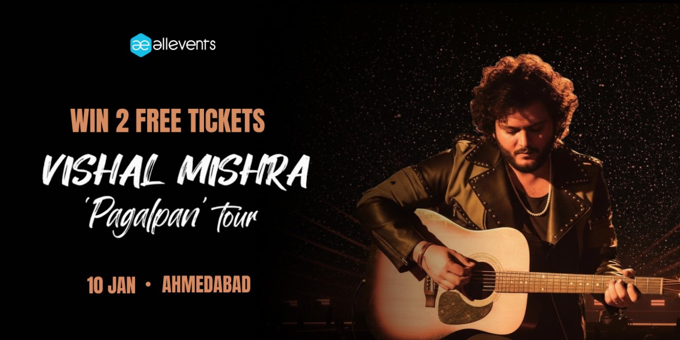 WIN 2 FREE Tickets to Vishal Mishra Pagalpan Tour