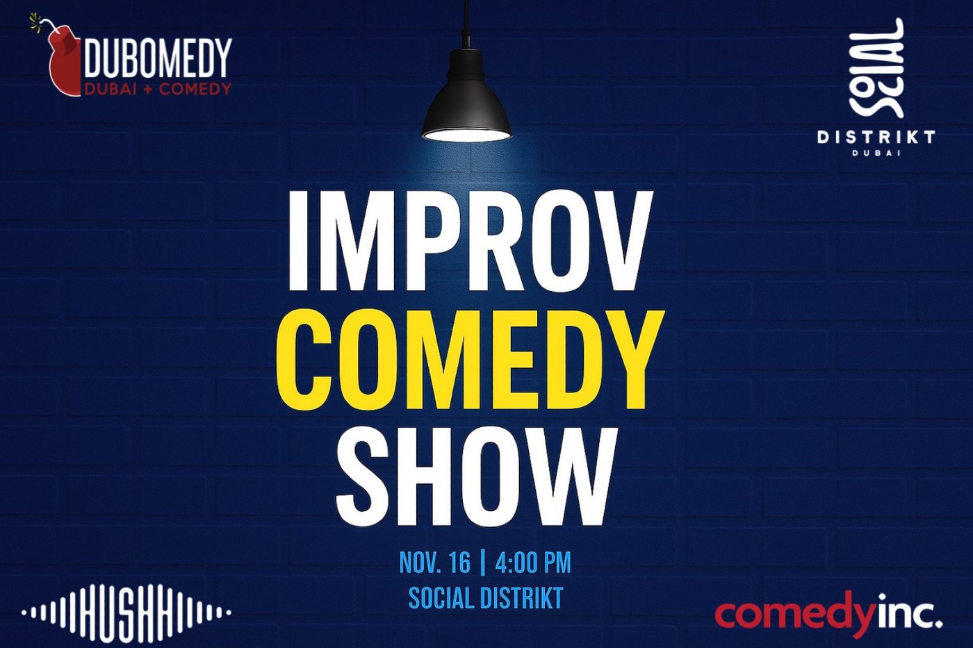 Improv' Comedy Show at Social Distrikt