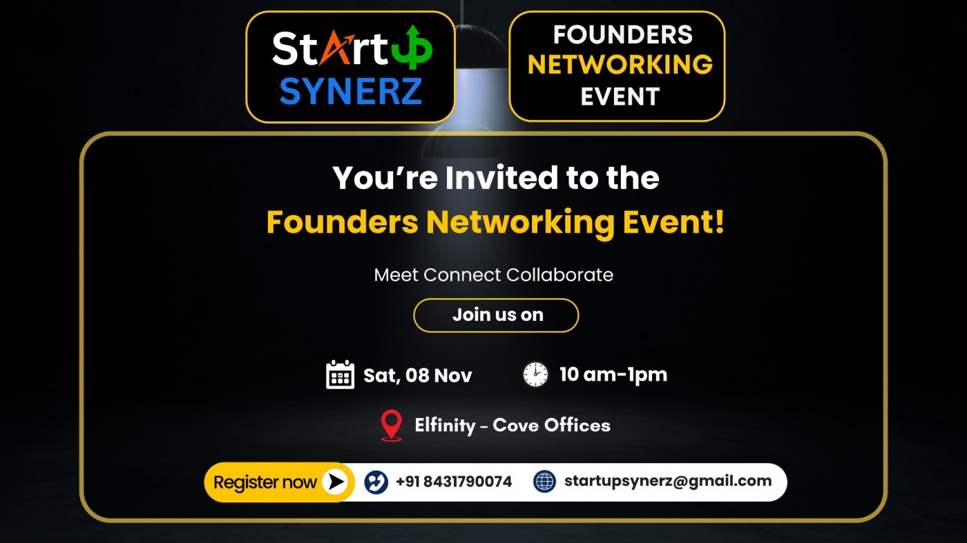 The Startup Network Event \u2013 Bengaluru Edition | Networking Event - Founders Startups  Entrepreneurs