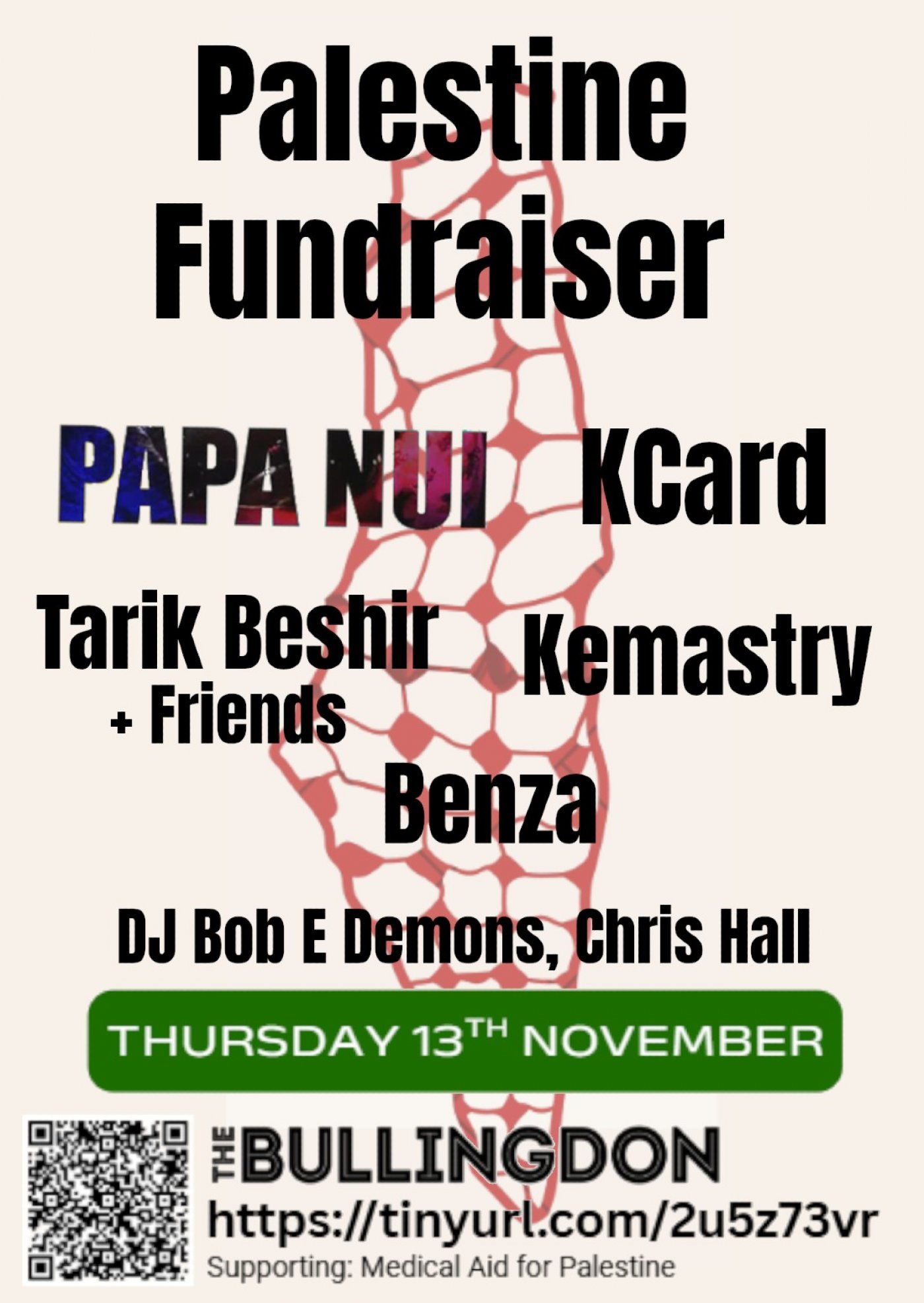 Palestine Fundraiser - supporting Medical Aid for Palestine