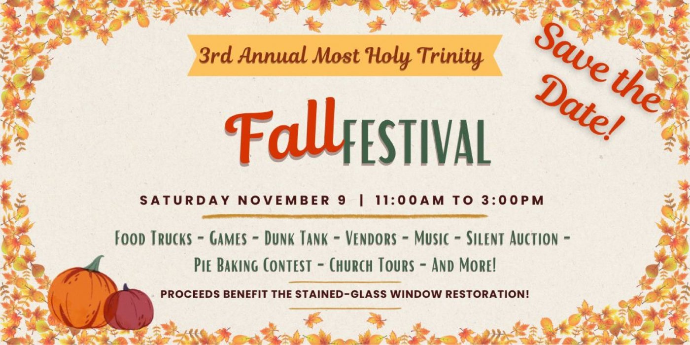 3rd Annual Fall Festival