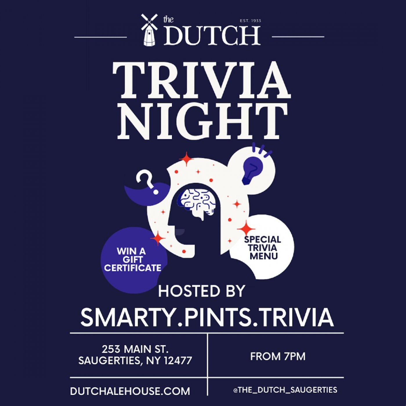 Trivia Night at The Dutch