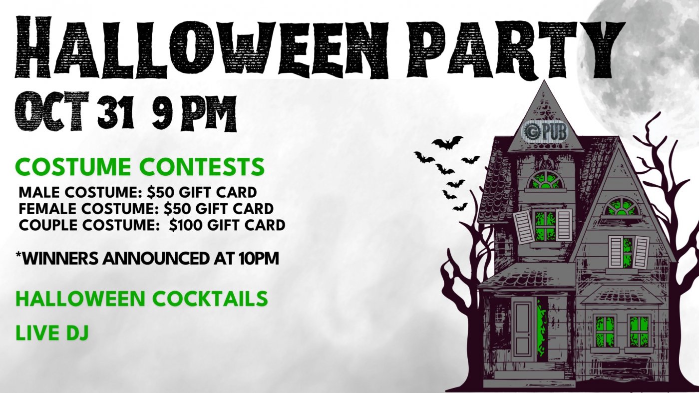 Halloween Party at GPub!