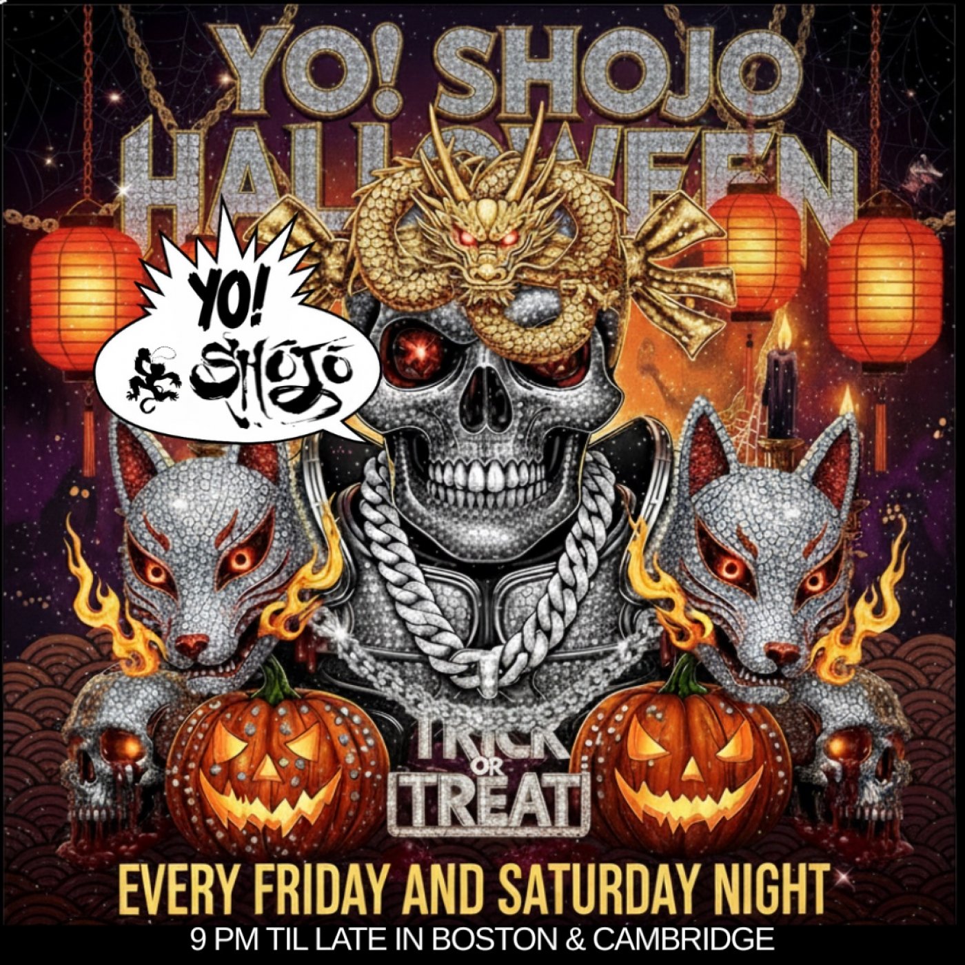 Yo! Shojo Cambridge-Central Square | Halloween Weekend Edition