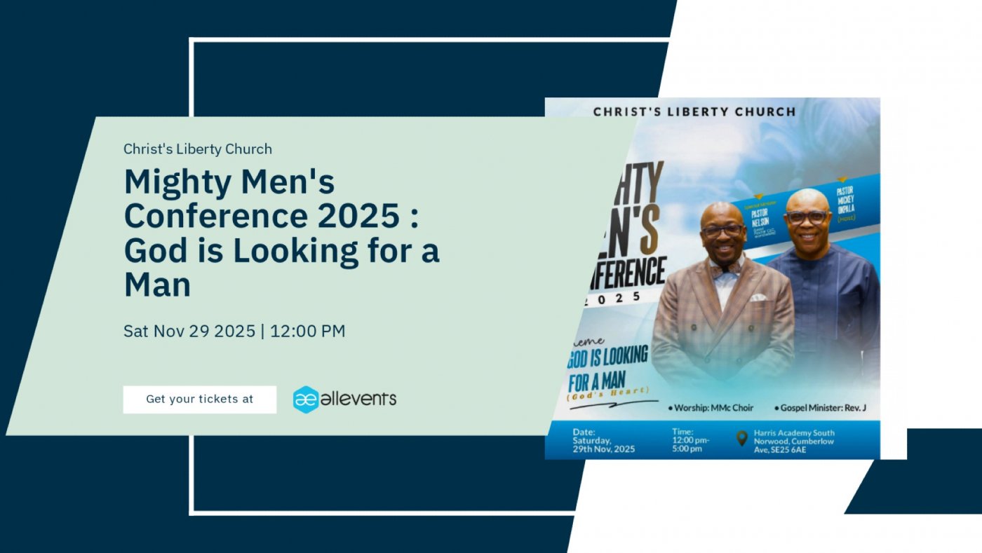 Mighty Men's Conference 2025 : God is Looking for a Man