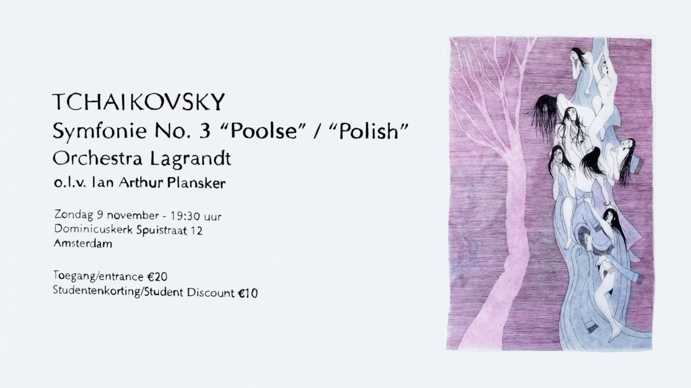 Tchaikovsky Symphonie No. 3 "Poolse\/Polish" door Orchestra Lagrandt