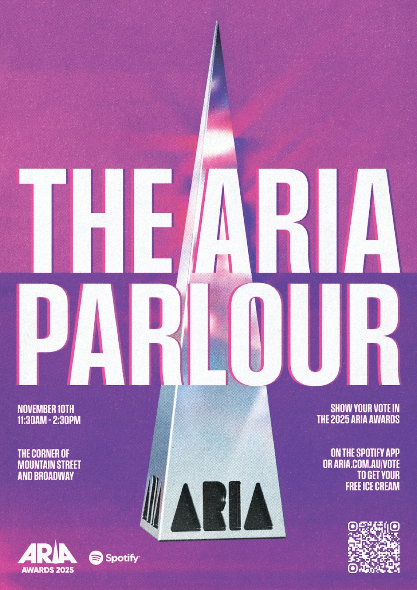 Spotify presents The ARIA Parlour